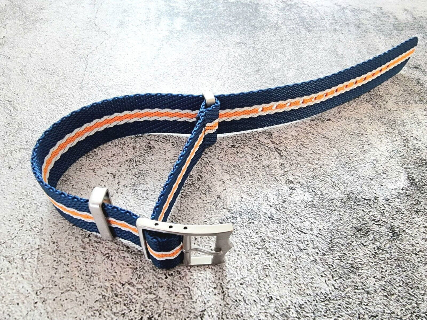 Tudor Style Buckle Nylon Military Watch Strap 20mm 22mm - Wrist Envy