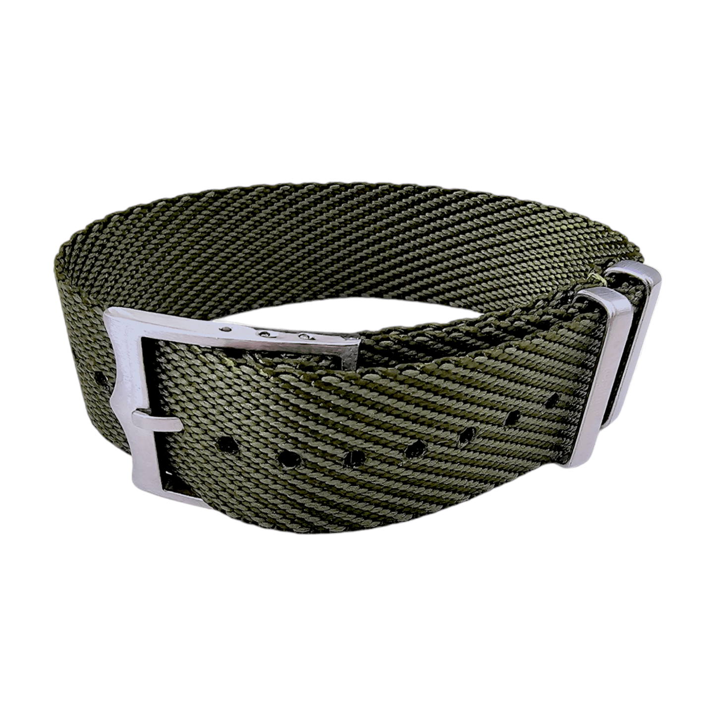Tudor Style Buckle Nylon Military Watch Strap 20mm 22mm - Wrist Envy