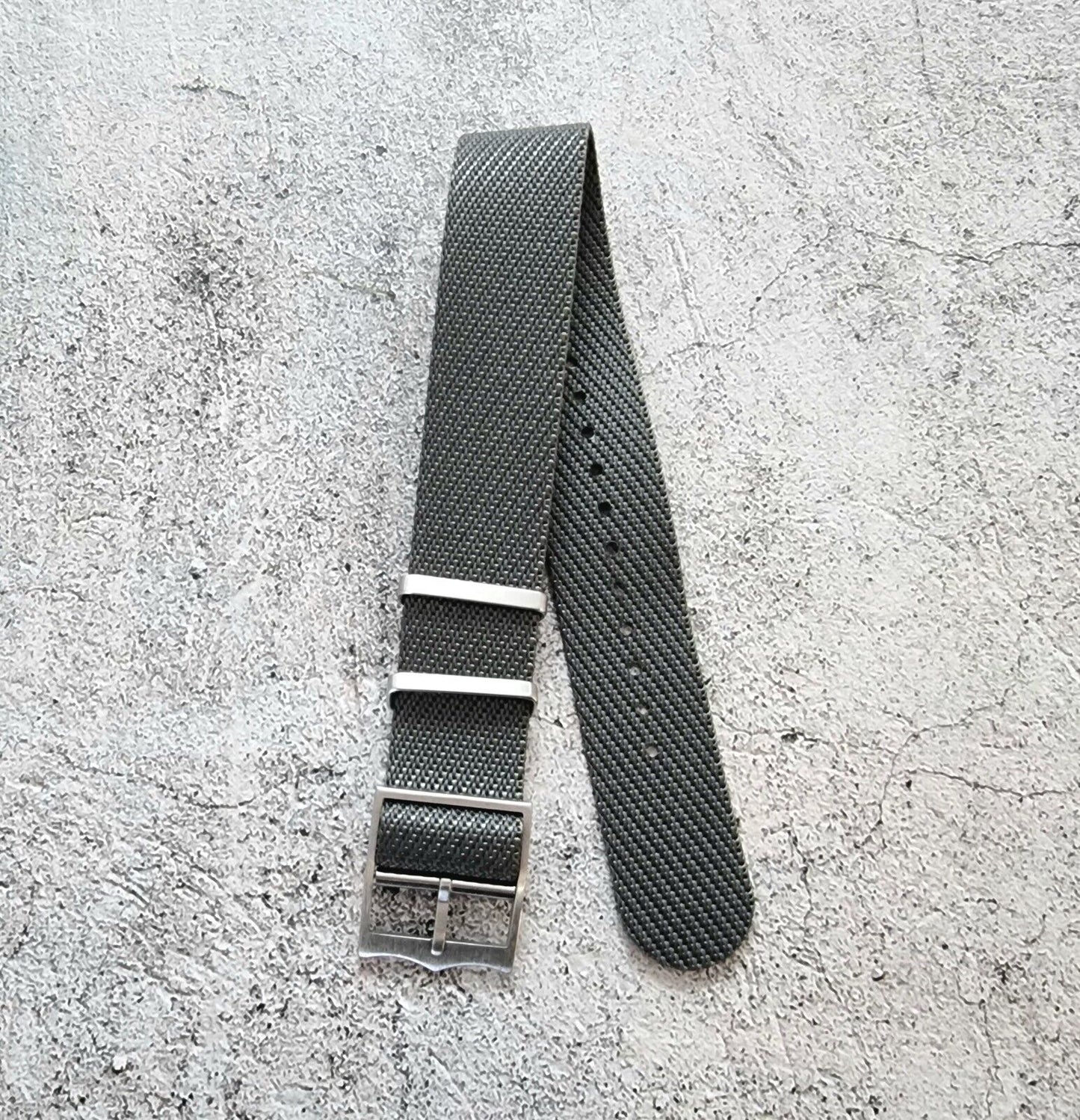 Tudor Style Buckle Nylon Military Watch Strap 20mm 22mm - Wrist Envy
