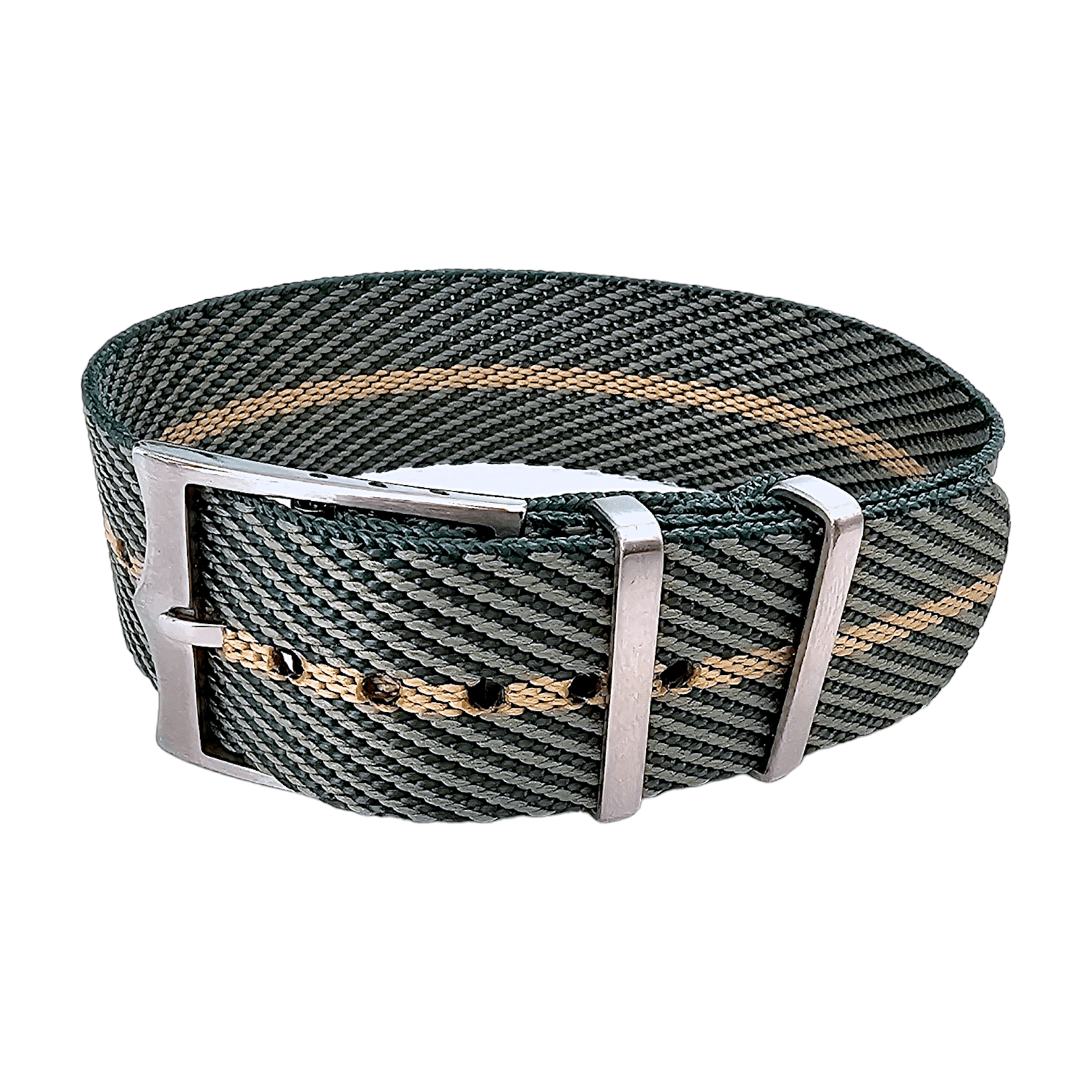 Tudor Style Buckle Nylon Military Watch Strap 20mm 22mm - Wrist Envy