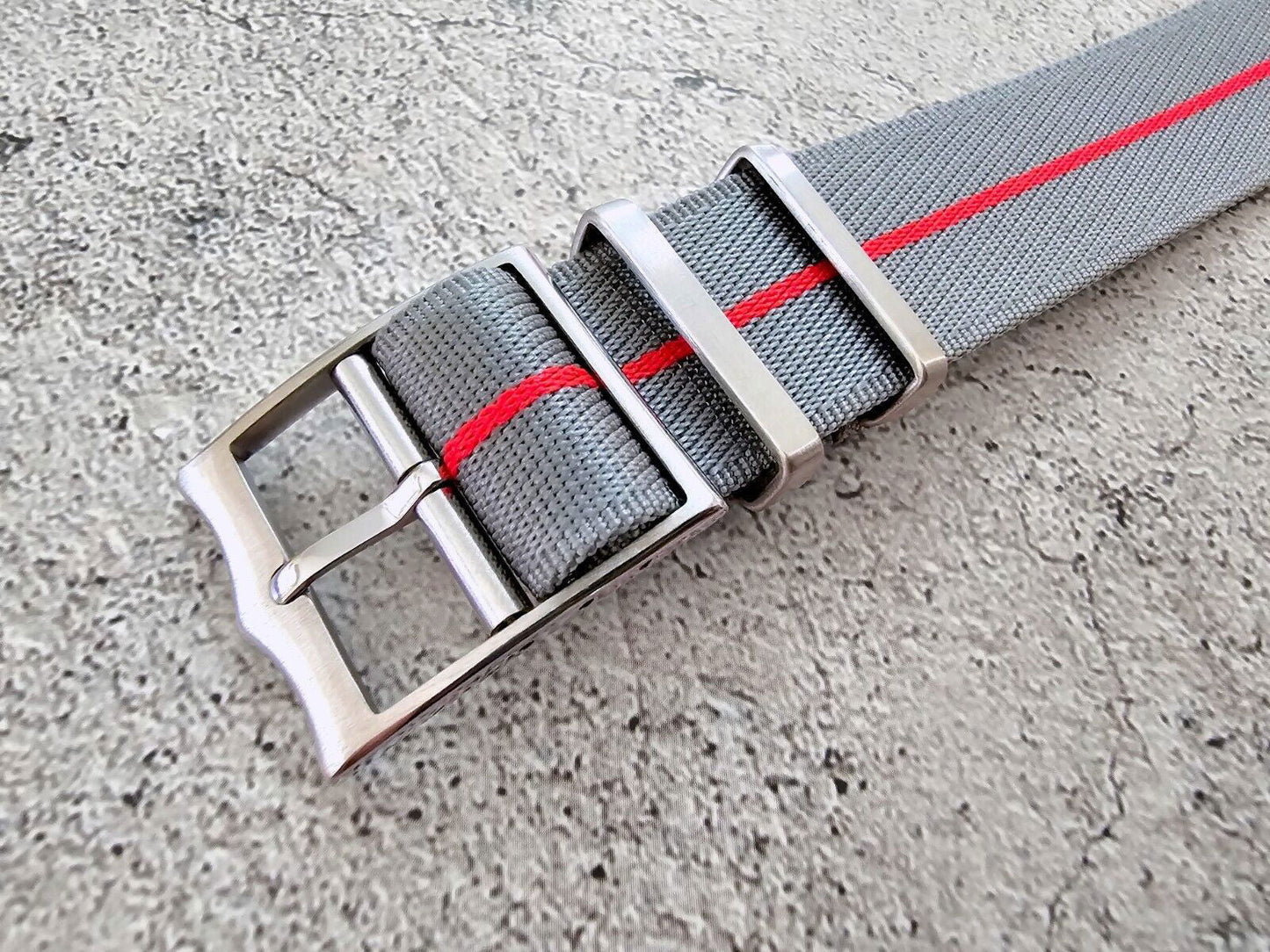 Tudor Style Buckle Nylon Military Watch Strap 20mm 22mm - Wrist Envy