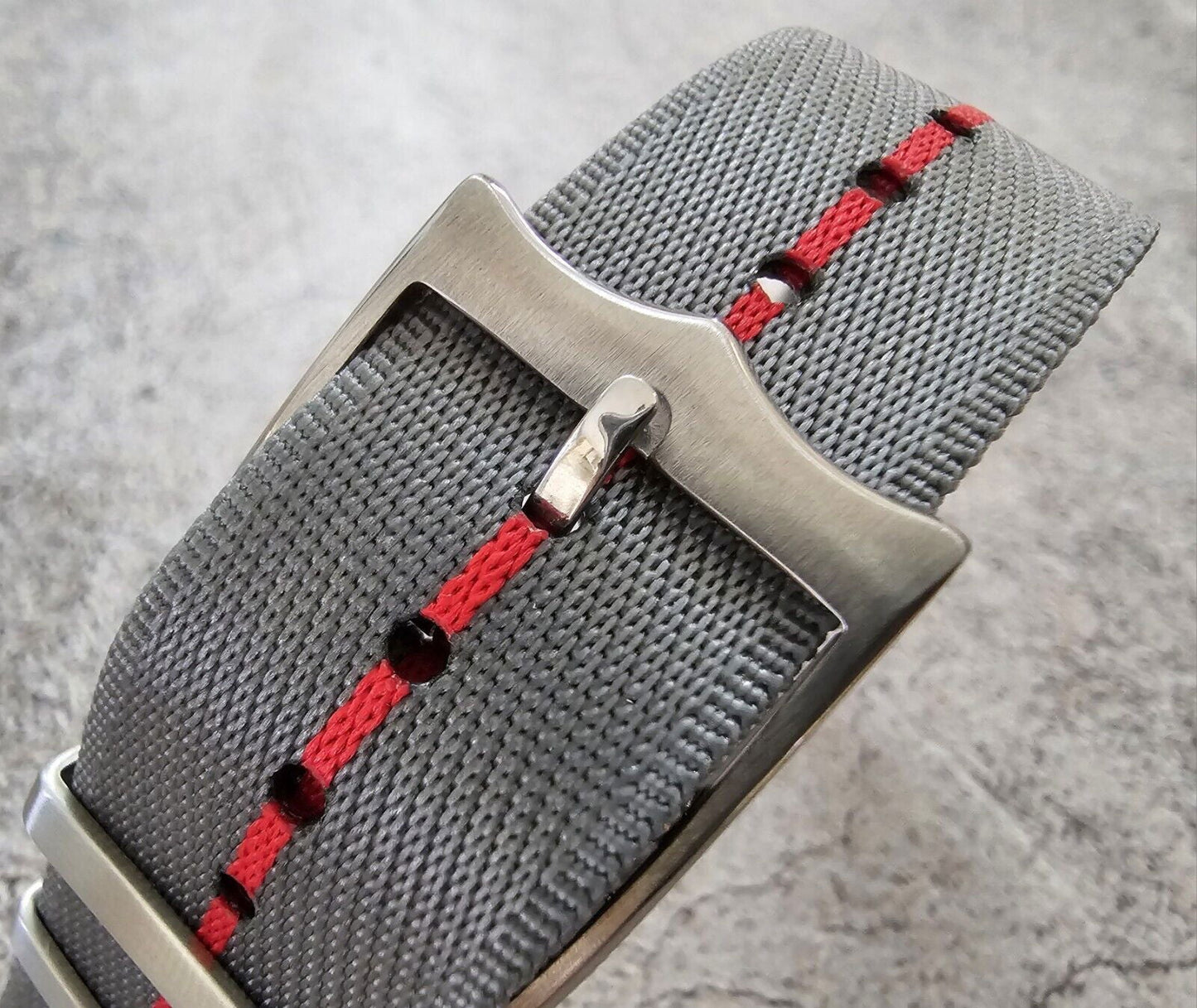 Tudor Style Buckle Nylon Military Watch Strap 20mm 22mm - Wrist Envy