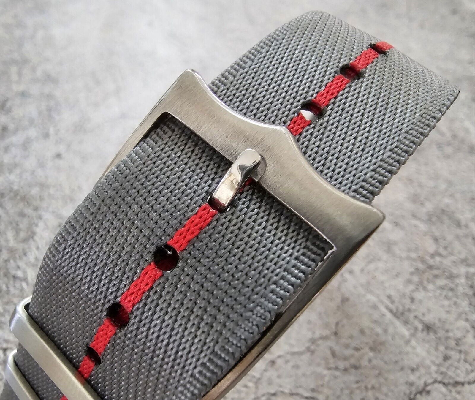 Tudor Style Buckle Nylon Military Watch Strap 20mm 22mm - Wrist Envy