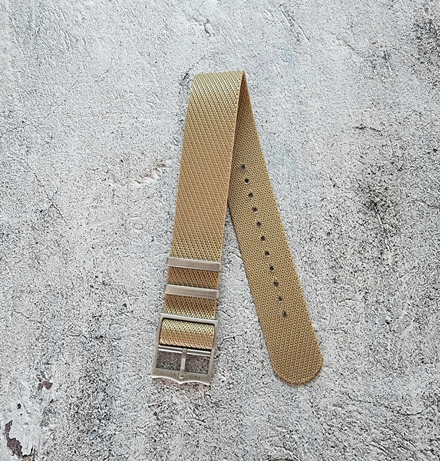 Tudor Style Buckle Nylon Military Watch Strap 20mm 22mm - Wrist Envy