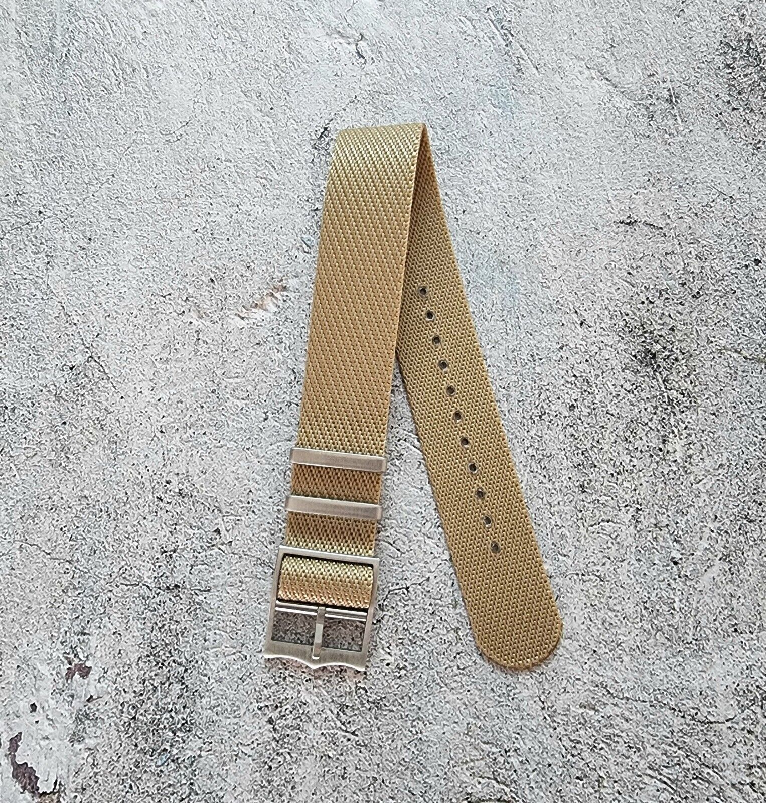 Tudor Style Buckle Nylon Military Watch Strap 20mm 22mm - Wrist Envy