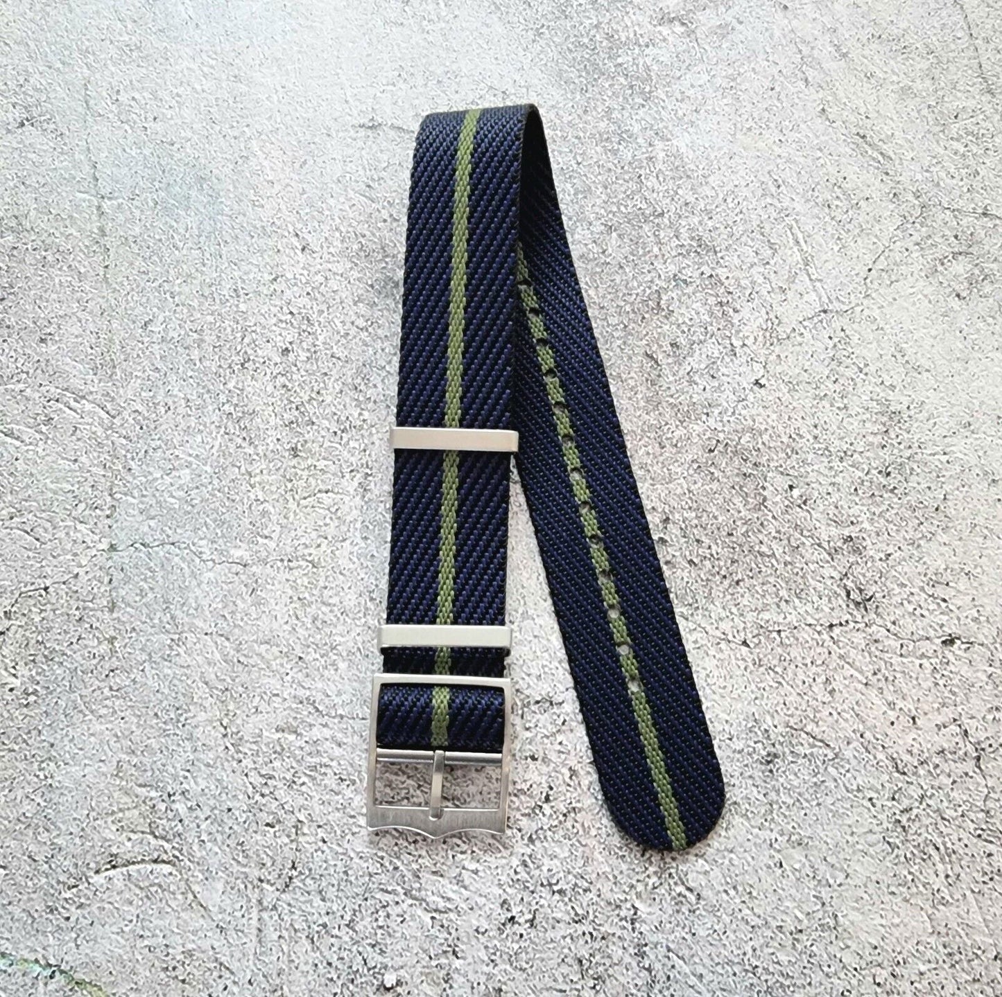 Tudor Style Buckle Nylon Military Watch Strap 20mm 22mm - Wrist Envy