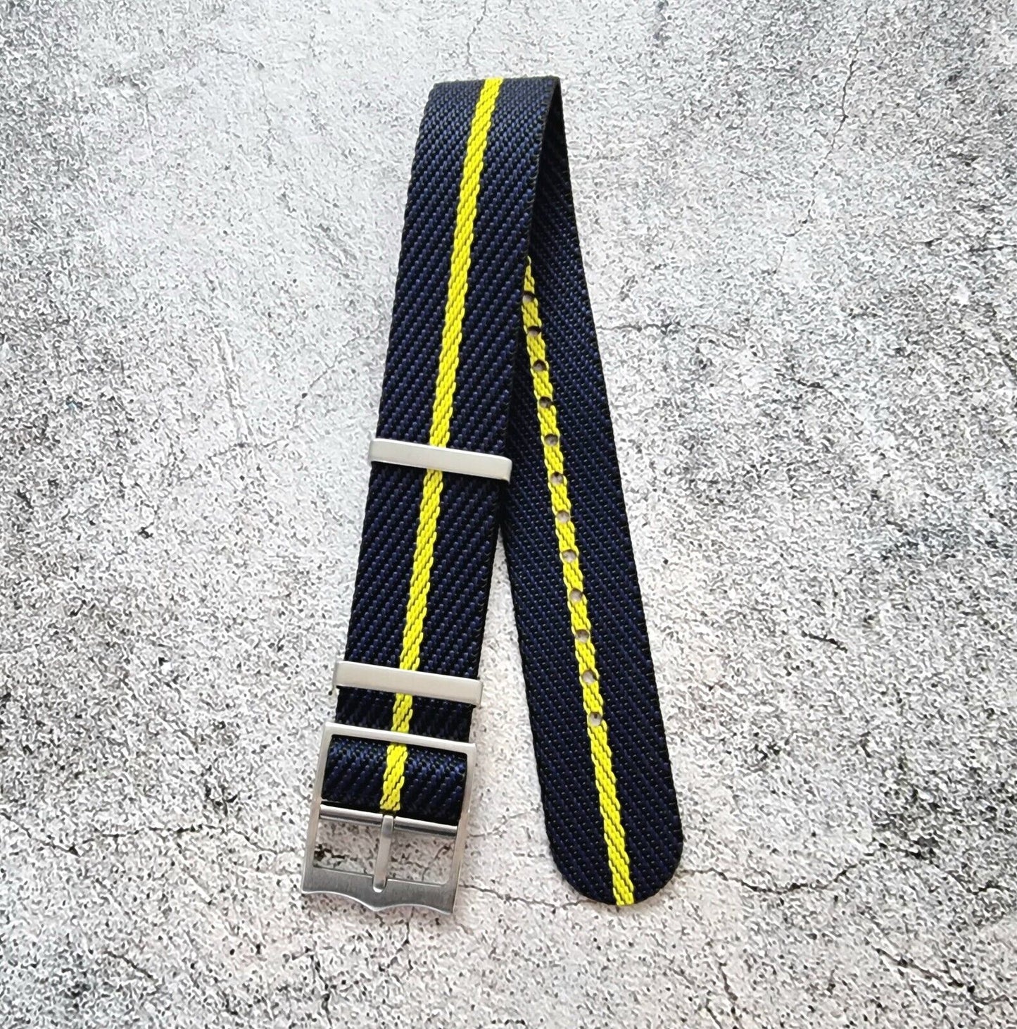 Tudor Style Buckle Nylon Military Watch Strap 20mm 22mm - Wrist Envy