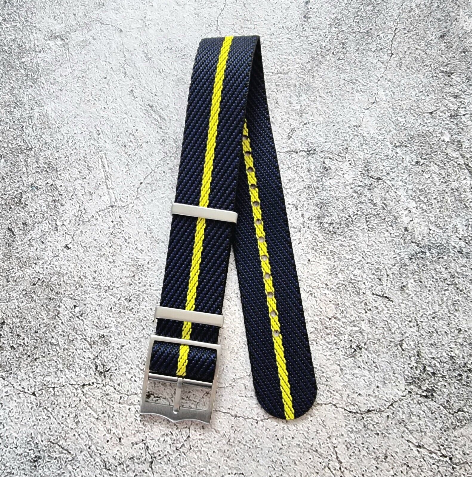 Tudor Style Buckle Nylon Military Watch Strap 20mm 22mm - Wrist Envy