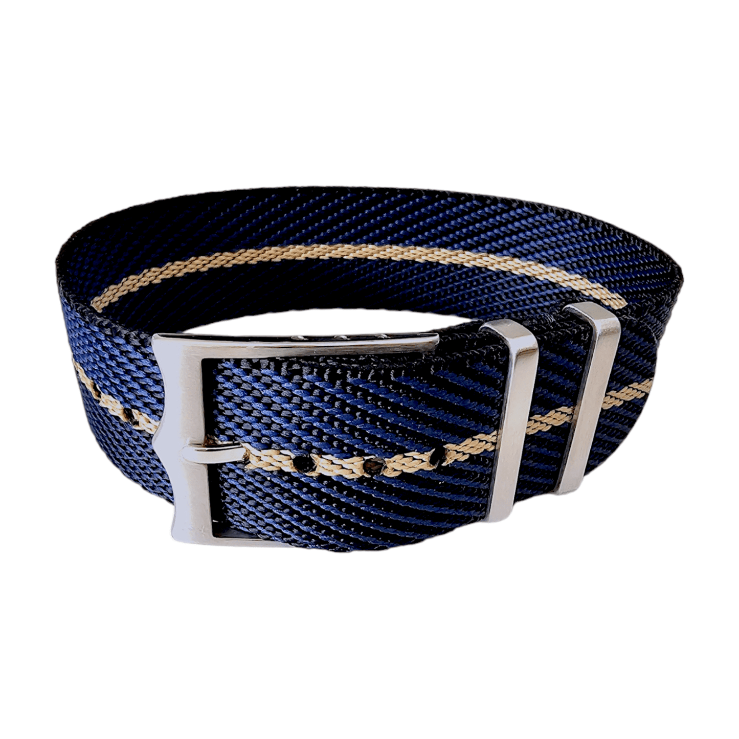 Tudor Style Buckle Nylon Military Watch Strap 20mm 22mm - Wrist Envy