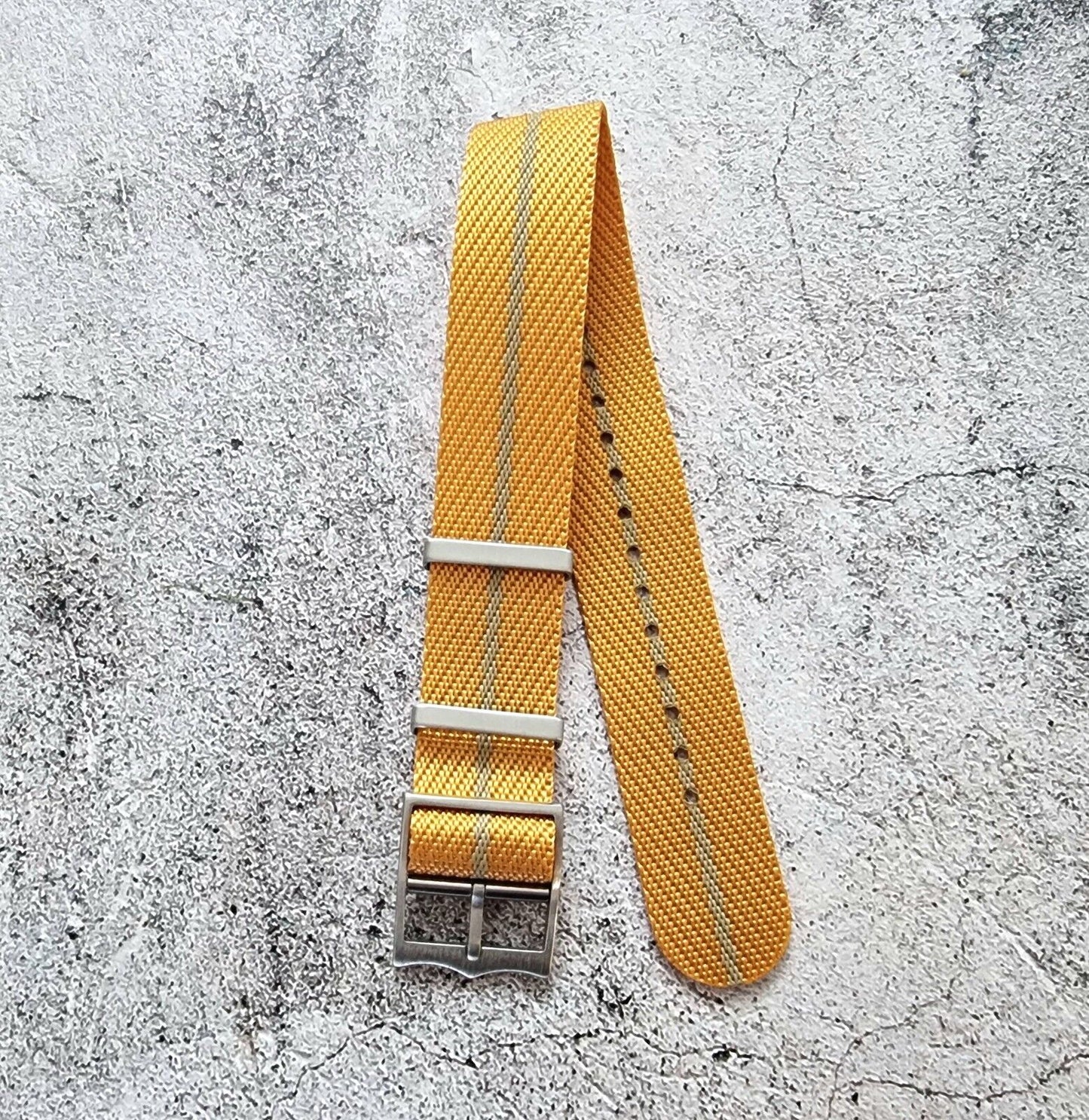 Tudor Style Buckle Nylon Military Watch Strap 20mm 22mm - Wrist Envy