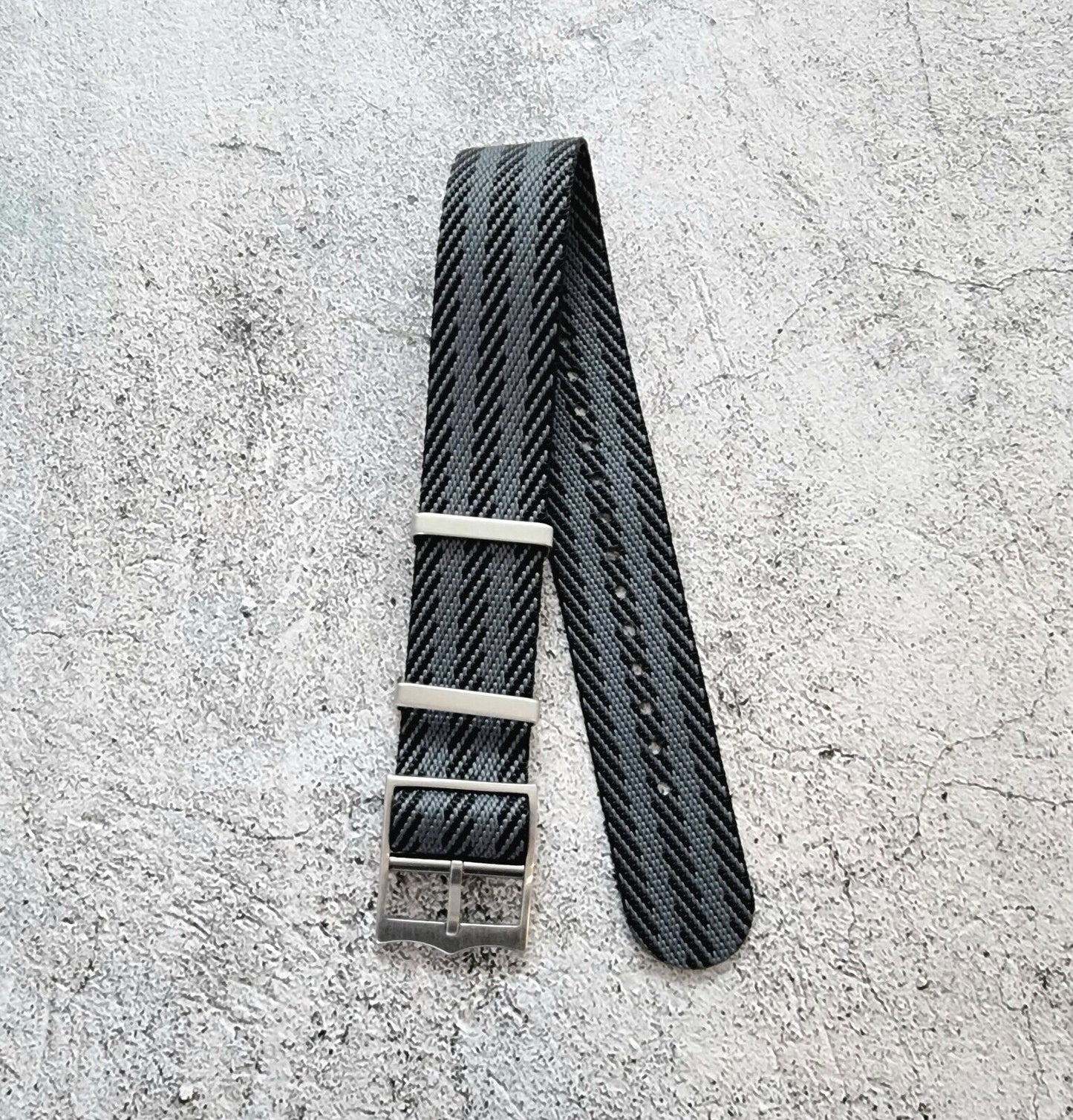 Tudor Style Buckle Nylon Military Watch Strap 20mm 22mm - Wrist Envy