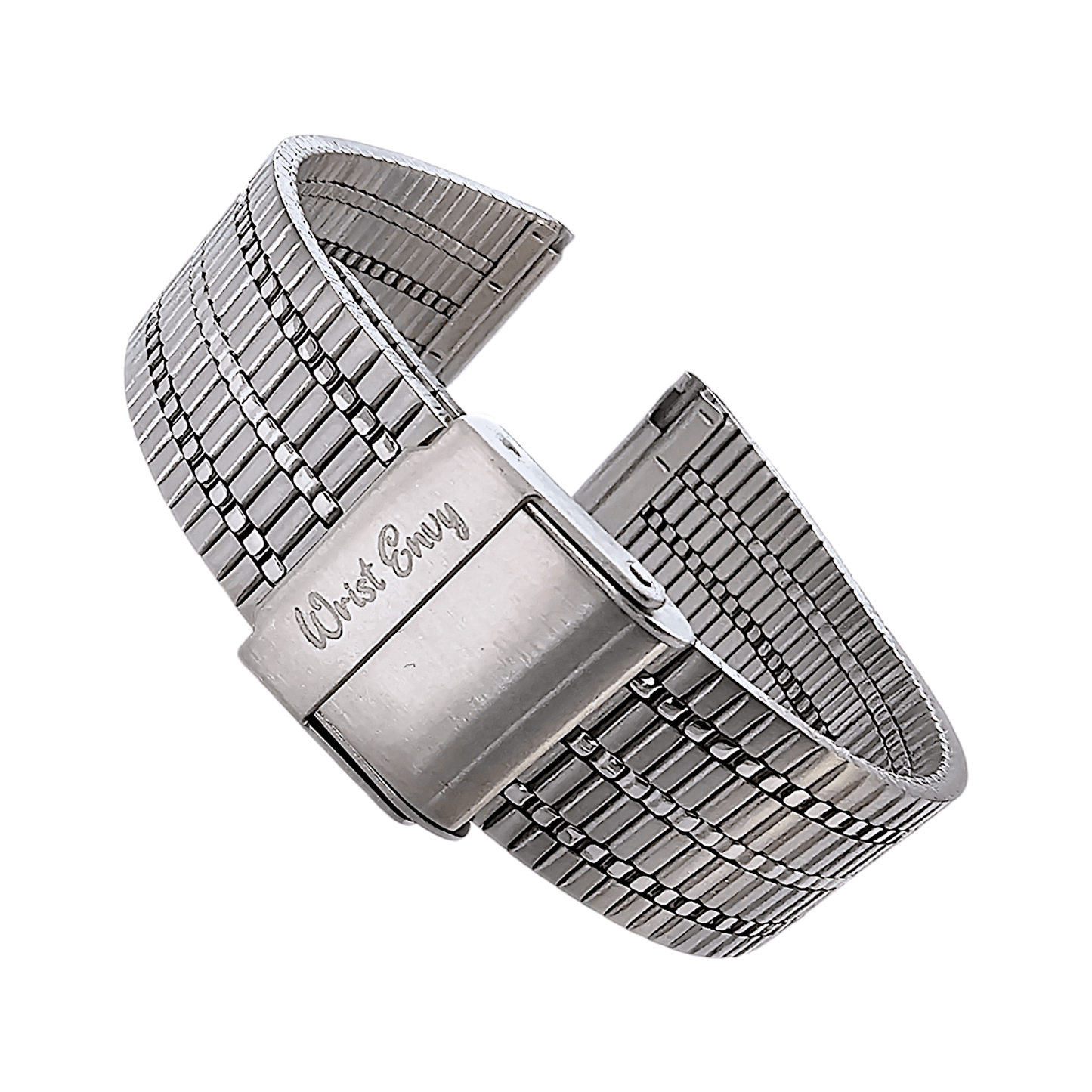 Vintage Retro Mesh Bracelet 316L Stainless Steel 18mm 20mm 22mm - Wrist Envy