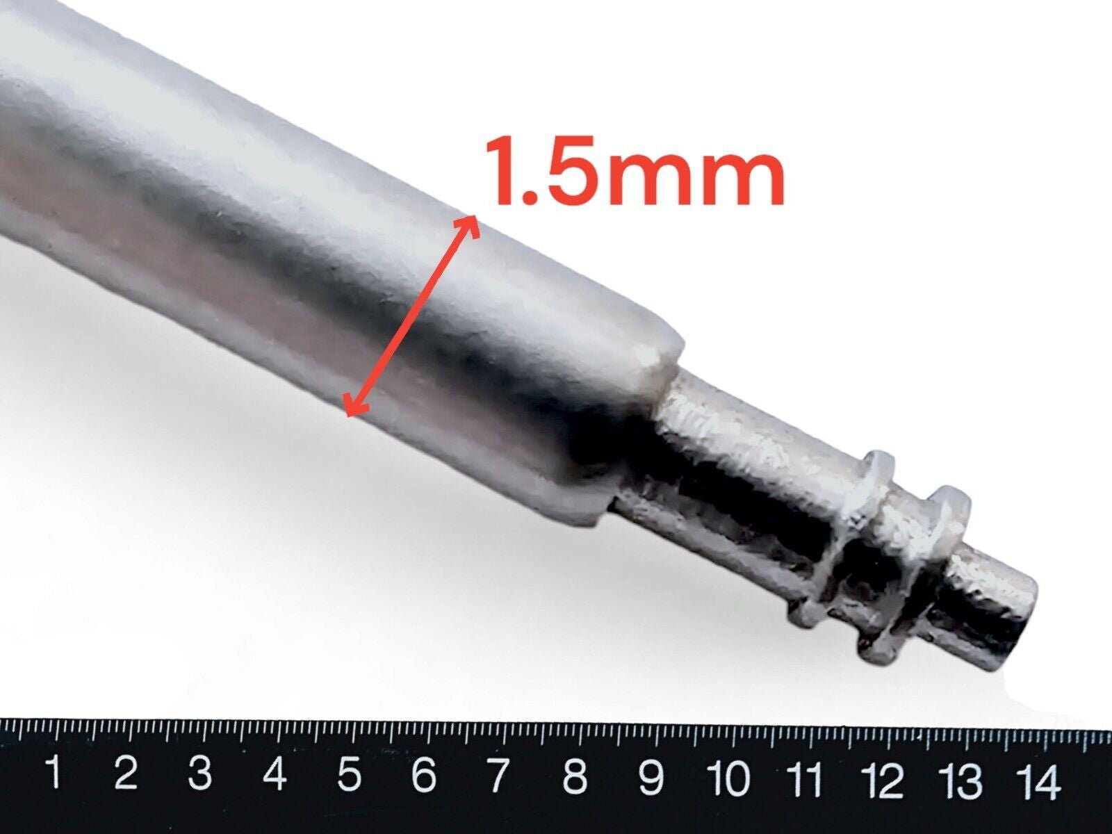 Watch Strap Spring Bar Pins Stainless Steel 1.5mm 2x Thick 6mm to 22mm - Wrist Envy