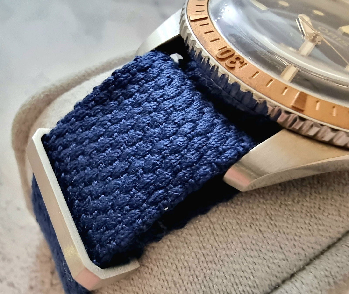 Woven Soft Cotton Nylon Military Watch Strap 20mm 22mm - Wrist Envy