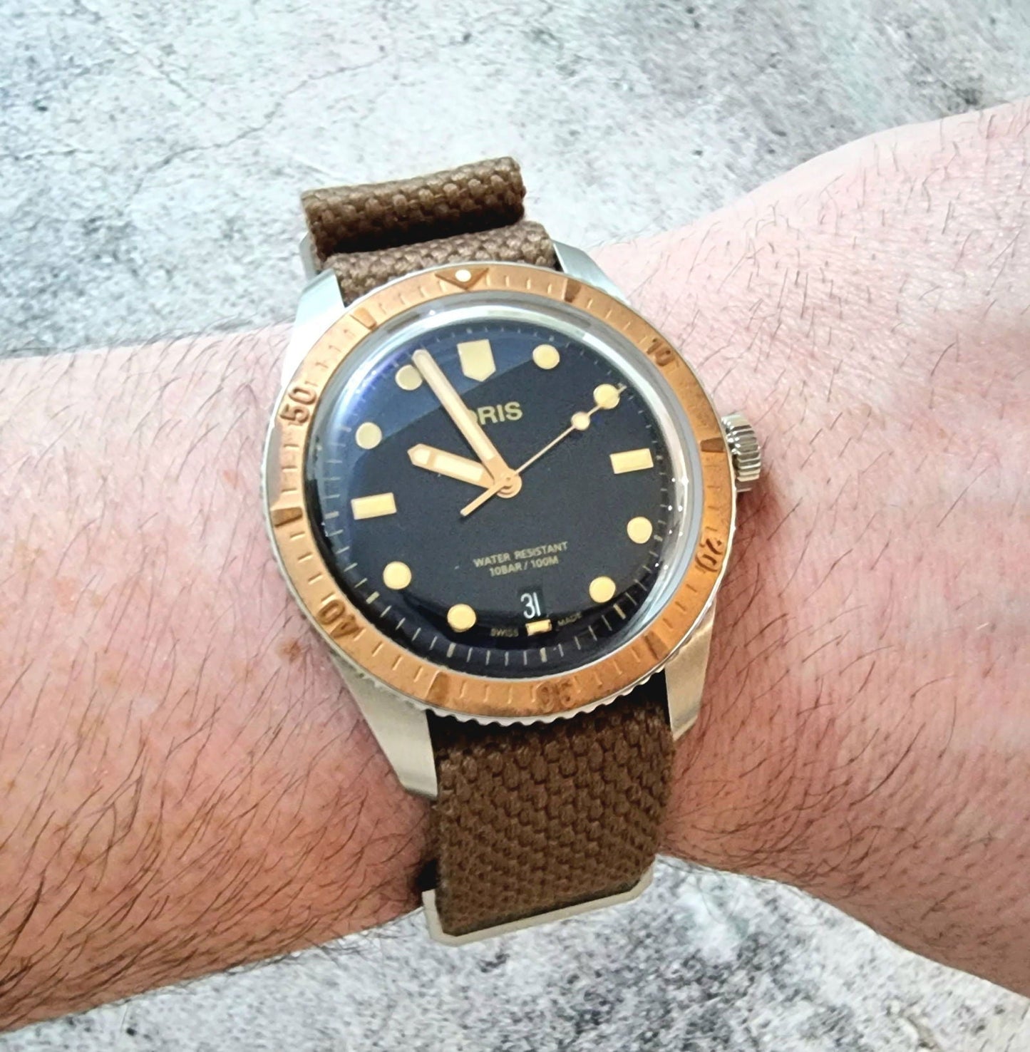Woven Soft Cotton Nylon Military Watch Strap 20mm 22mm - Wrist Envy