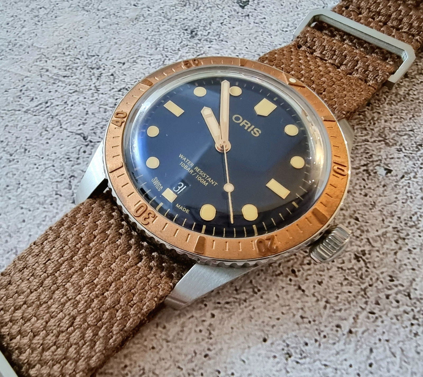 Woven Soft Cotton Nylon Military Watch Strap 20mm 22mm - Wrist Envy