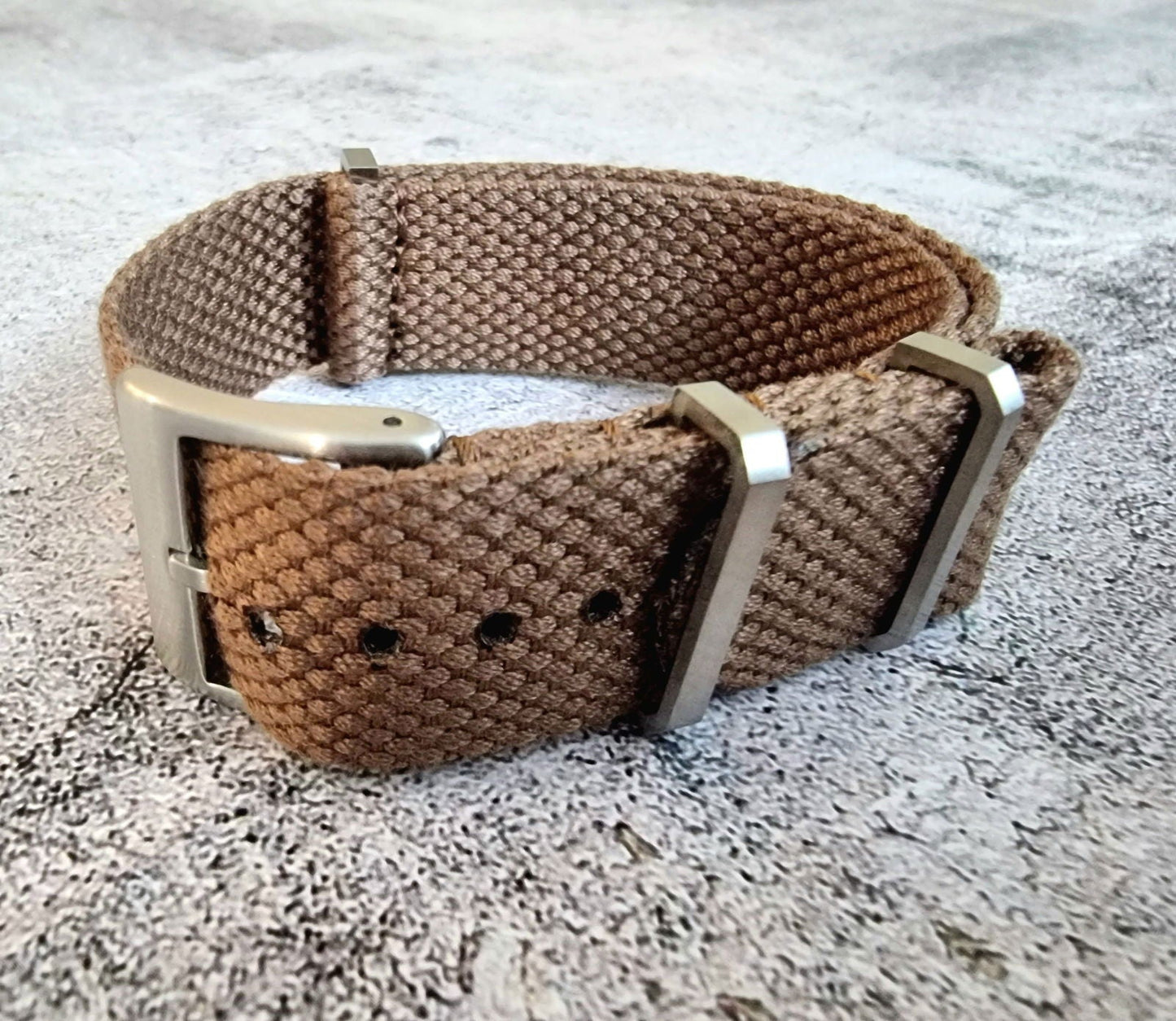Woven Soft Cotton Nylon Military Watch Strap 20mm 22mm - Wrist Envy