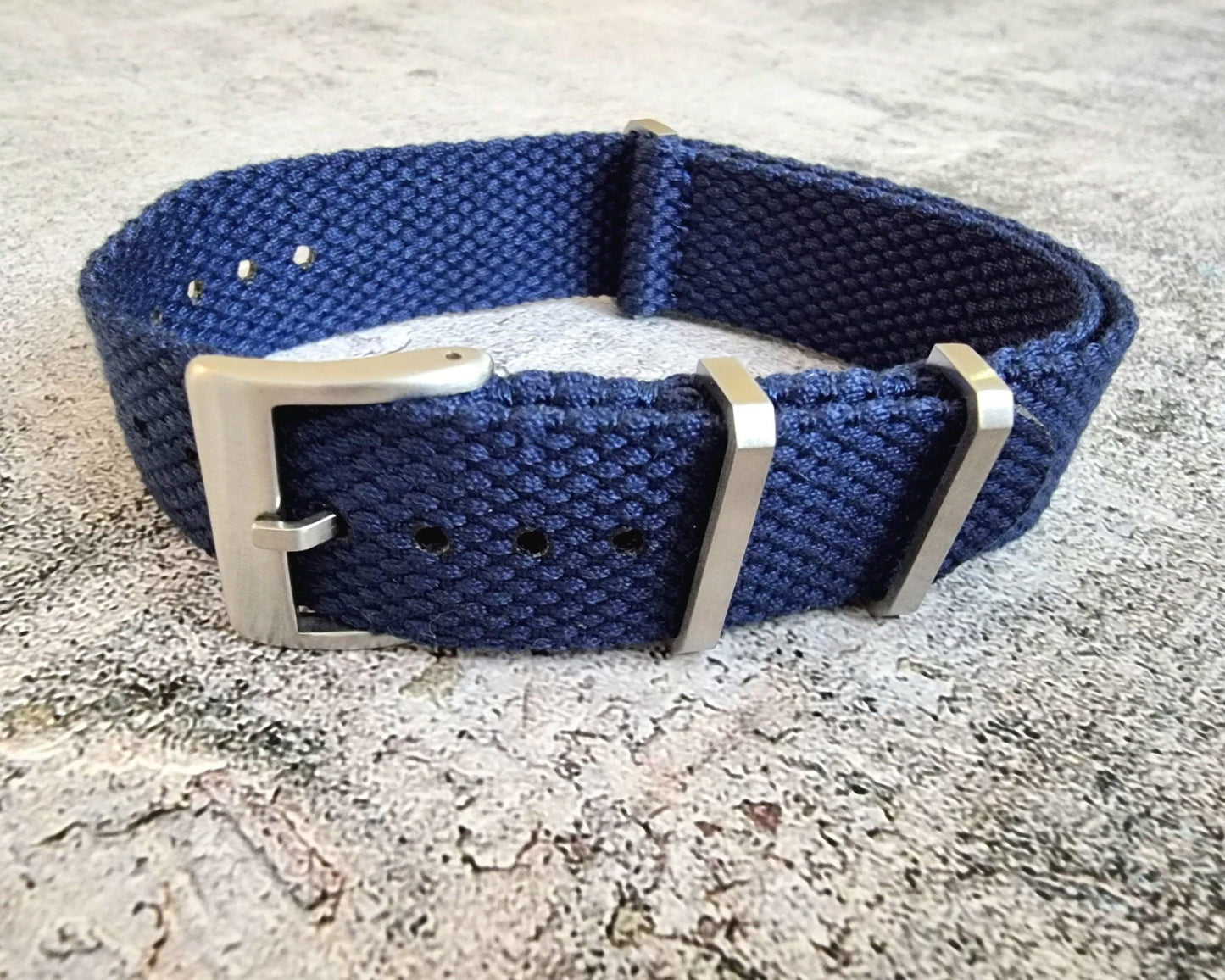 Woven Soft Cotton Nylon Military Watch Strap 20mm 22mm - Wrist Envy