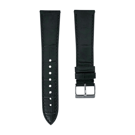 Wrist Envy Gator Print Italian Leather Watch Strap Band 20mm 22mm Quick Release - Wrist Envy