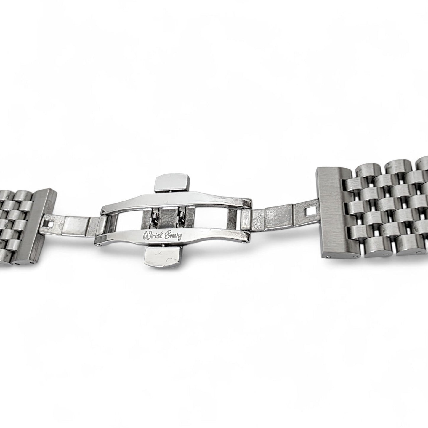 Wrist Envy Solid 316L Stainless Steel Watch Strap Band Bracelet 20mm 22mm Mens - Wrist Envy