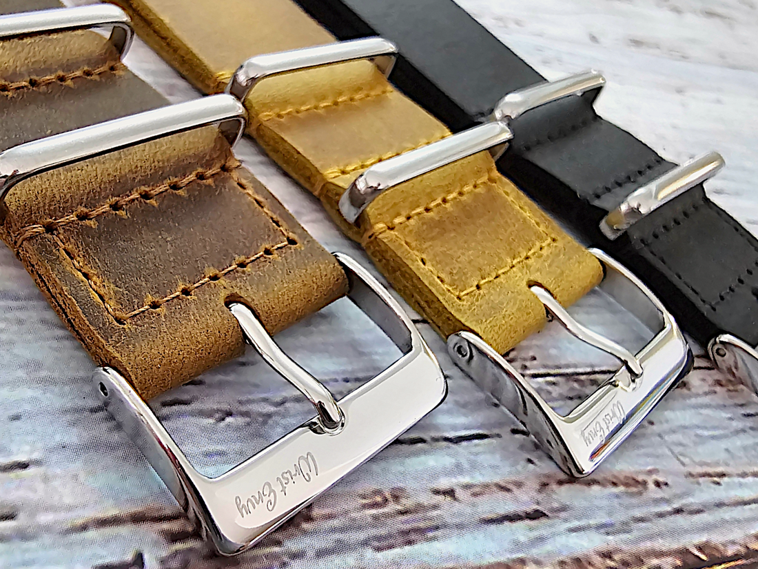 Meet Our Italian Leather NATO Watch Straps From Wrist Envy