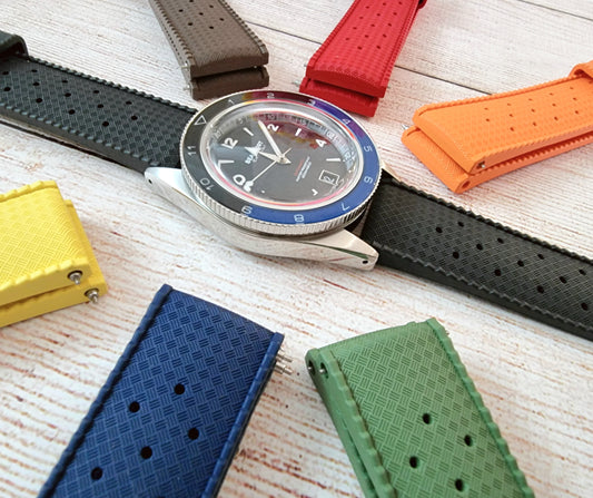 What is the difference between FKM Rubber Watch Straps and Silicone Watch Straps