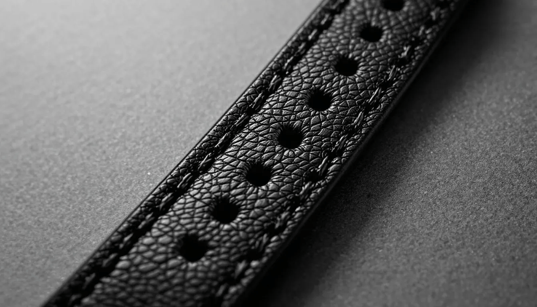 Black Leather Watch Strap: Timeless Elegance
