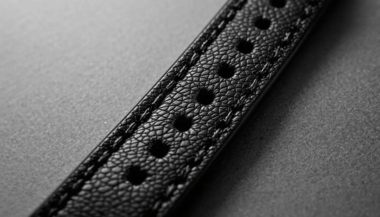 Black Leather Watch Strap: Timeless Elegance