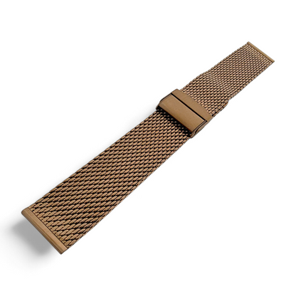 Bronze PVD High Quality Shark Mesh 2.7mm Thick Watch Strap Band  20 mm 22 mm UK