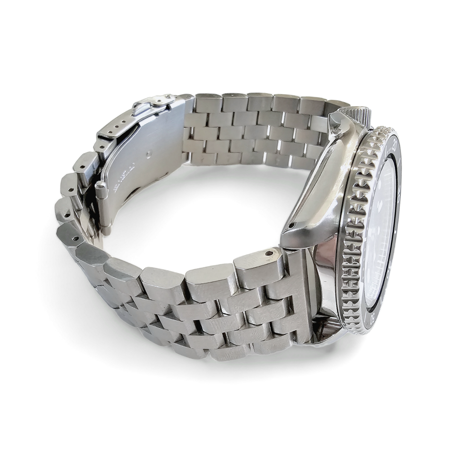 Solid Stainless Steel Watch Strap Band Bracelet Heavy Black PVD 20mm 22mm Mens