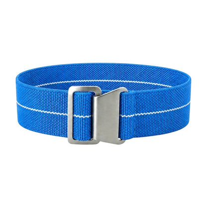 Premium Elastic Nylon French Marine Nationale Watch Strap 18mm 20mm 22mm