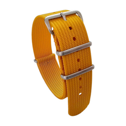 Premium Ribbed Military Watch Strap 18mm 20mm 22mm