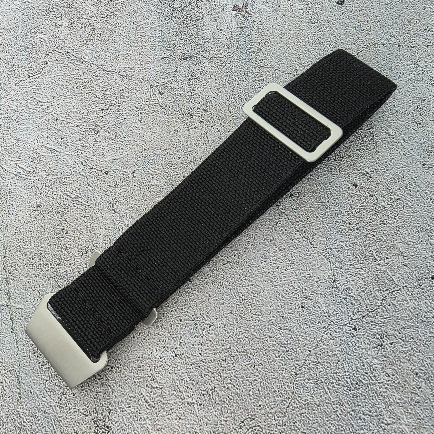 Premium Elastic Nylon French Marine Nationale Watch Strap 18mm 20mm 22mm