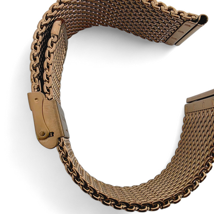 Bronze PVD High Quality Shark Mesh 2.7mm Thick Watch Strap Band  20 mm 22 mm UK