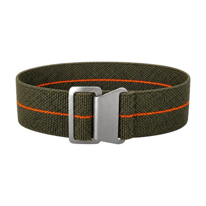 Premium Elastic Nylon French Marine Nationale Watch Strap 18mm 20mm 22mm