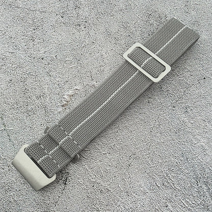 Premium Elastic Nylon French Marine Nationale Watch Strap 18mm 20mm 22mm