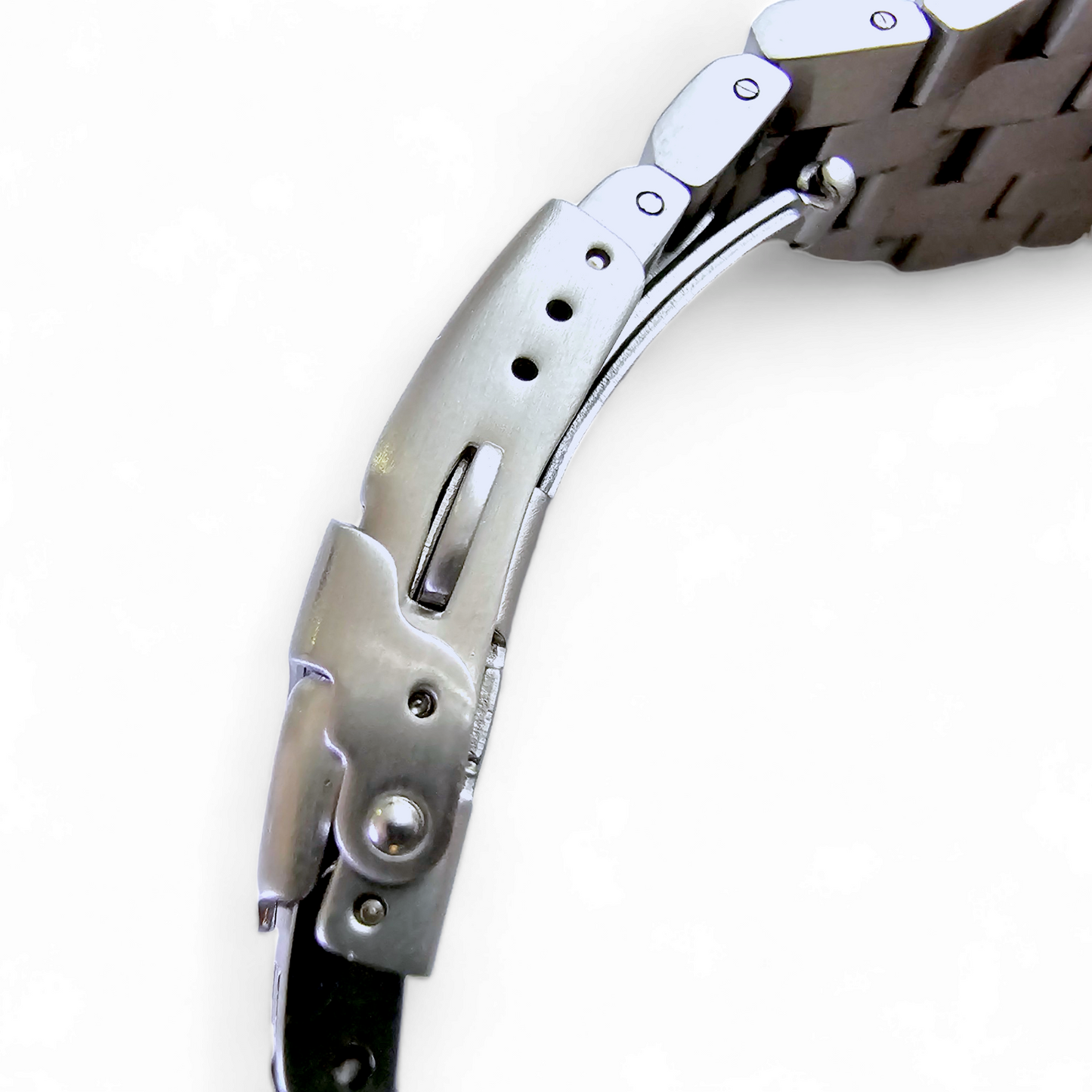 Solid Stainless Steel Watch Strap Band Bracelet Heavy Black PVD 20mm 22mm Mens