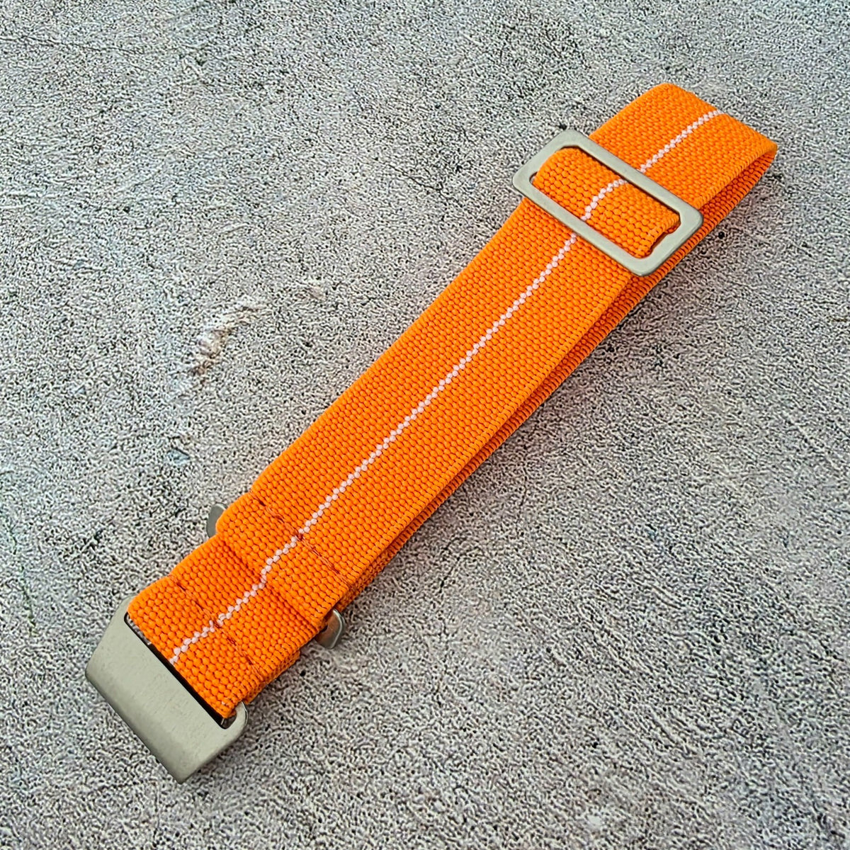 Premium Elastic Nylon French Marine Nationale Watch Strap 18mm 20mm 22mm
