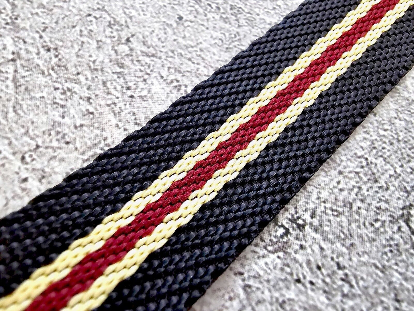 Tudor Style Buckle Nylon NATO Watch Strap 20mm 22mm