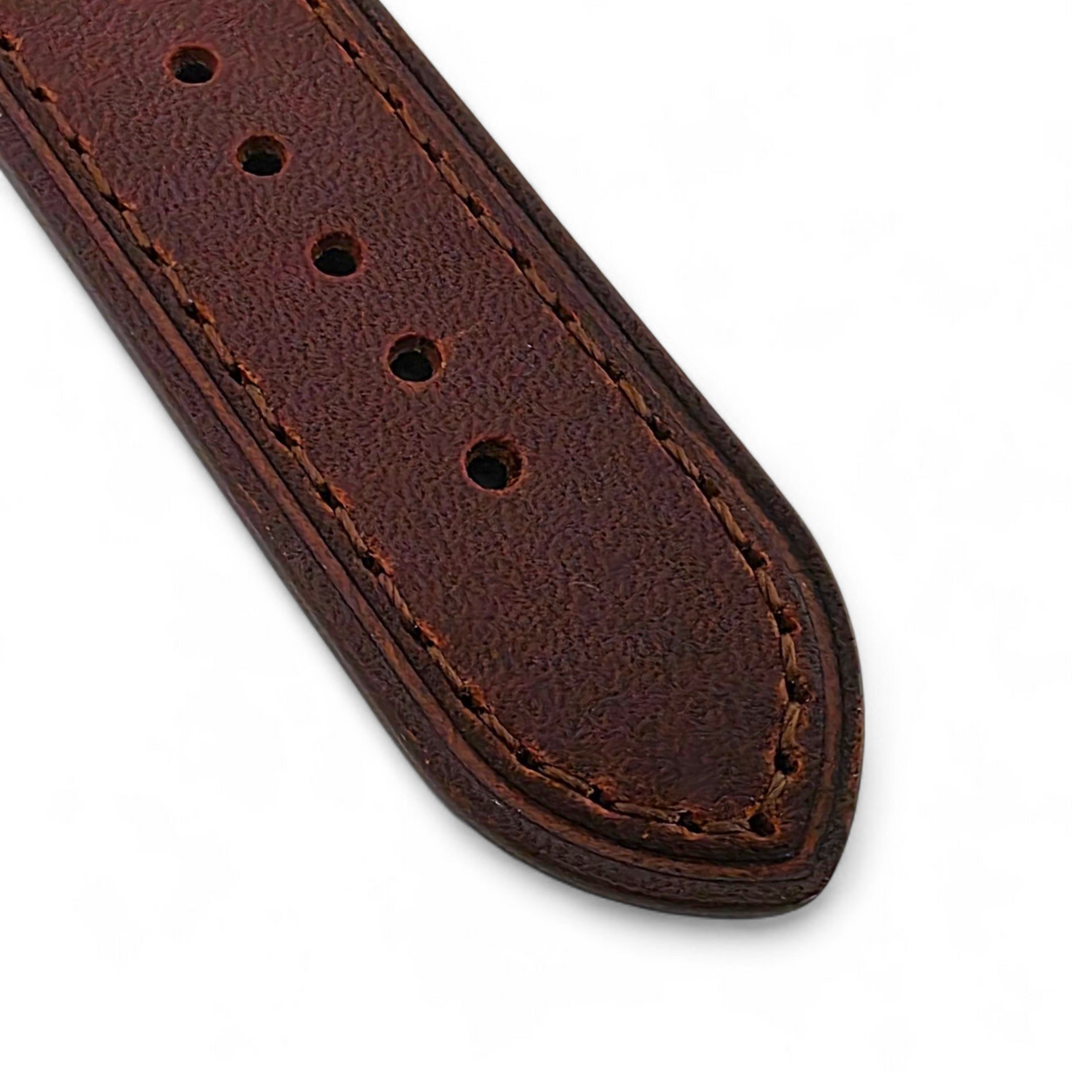 Horween Leather Bund Watch Strap Band Custom Handmade Military Cuff 20mm 22mm UK