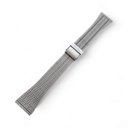 Classic Vintage Retro Mesh Bracelet 316L Stainless Steel Watch Strap 18 20 22 mm