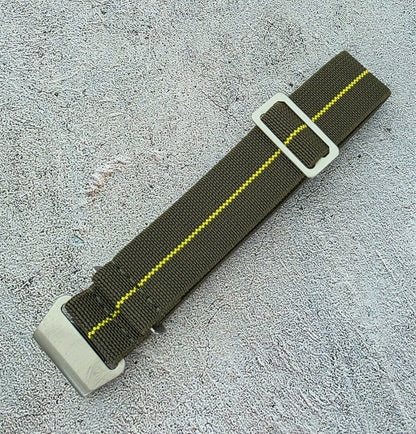 Premium Elastic Nylon French Marine Nationale Watch Strap 18mm 20mm 22mm
