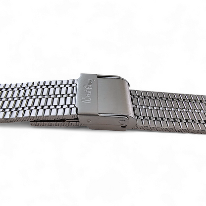 Classic Vintage Retro Mesh Bracelet 316L Stainless Steel Watch Strap 18 20 22 mm
