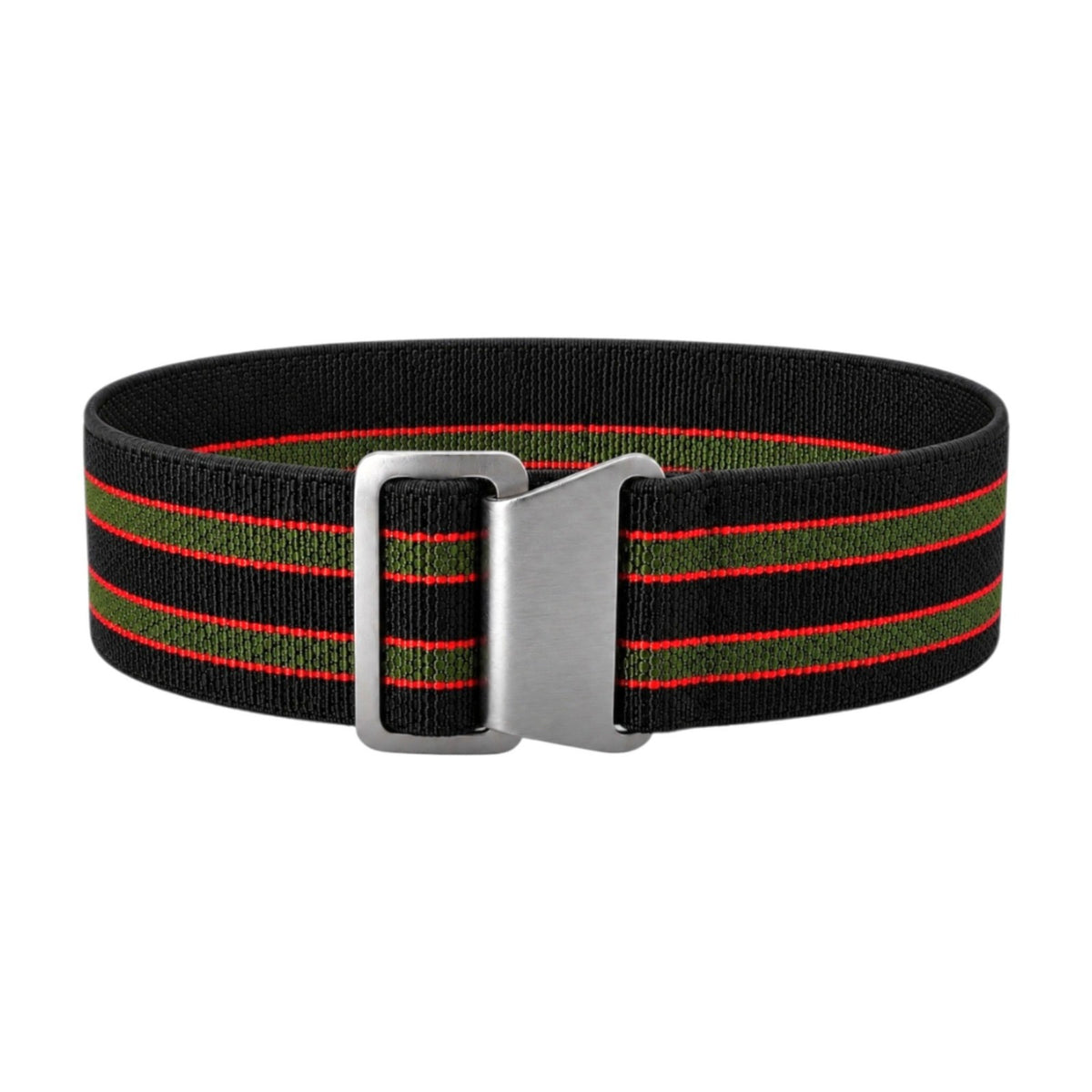 Premium Elastic Nylon French Marine Nationale Watch Strap 18mm 20mm 22mm