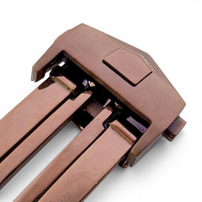 Bronze PVD Deployant Clasp For Watch Strap 18mm Bronze PVD