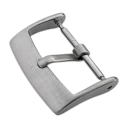 Stainless Steel Brushed Tang Buckle 18mm 20mm Sports Style