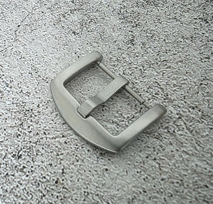 Stainless Steel Brushed Tang Buckle Curved 18mm 20mm 22mm Sports Style