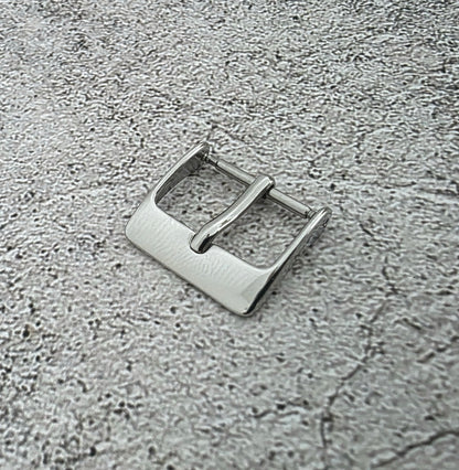 Stainless Steel Polished Tang Buckle 18mm 20mm Dress Style