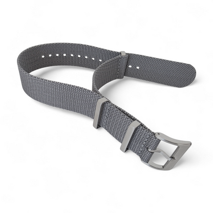 Arbor Hemp Military Watch Strap 20mm 22mm Grey