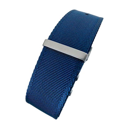 Sovereign Luxury Nylon Watch Strap Military 18mm 20mm 22mm Royal Blue